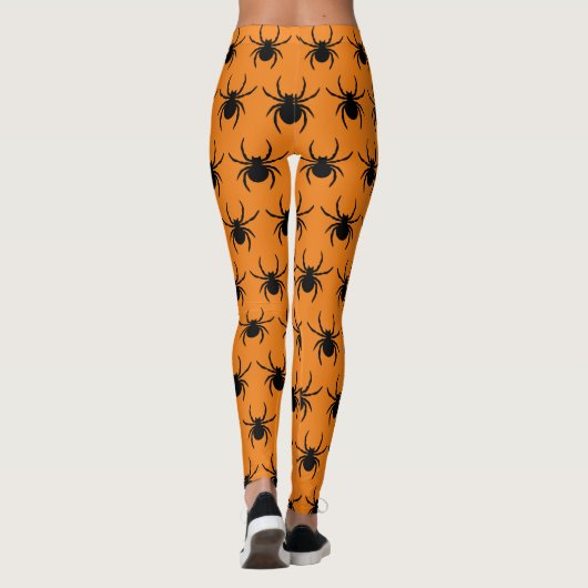 Halloween Spider Trick oder Treat Gothic Fun Party Leggings (Rückseite)