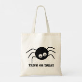 Halloween Spider Trick oder Treattote Bag Tragetasche (Rückseite)