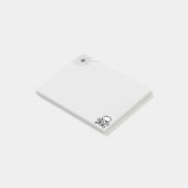 Halloween Spider und Skull & Bones Post-it Klebezettel (angewinkelt)