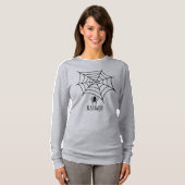Halloween Spider und Web T-Shirt (Vorne ganz)