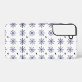 Halloween Spider Web and Spider Pattern Samsung Galaxy Hülle (Rückseite (Horizontal))