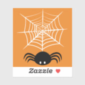 Halloween Spider Web Aufkleber (Blatt)