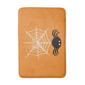 Halloween Spider Web Badematte (Vorderseite Vertikal)