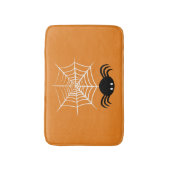 Halloween Spider Web Badematte (Vorderseite Vertikal)