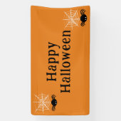 Halloween Spider Web Banner (Vertikal)