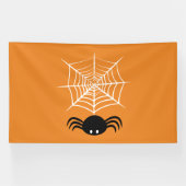 Halloween Spider Web Banner (Horizontal)