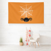Halloween Spider Web Banner (Insitu)