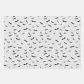 Halloween Spider Web Bats und Candy Mais Raute Geschenkpapier Set (Vorderseite 3)