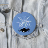 Halloween Spider Web Button (Beispiel)