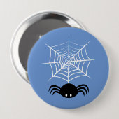 Halloween Spider Web Button (Vorne & Hinten)