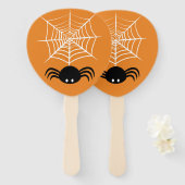 Halloween Spider Web Fächer (Vorne und Hinten)