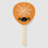 Halloween Spider Web Fächer (Rückseite)