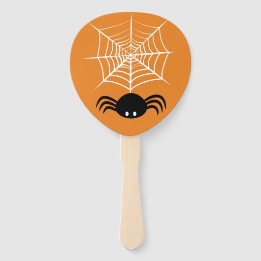 Halloween Spider Web Fächer (Vorderseite)