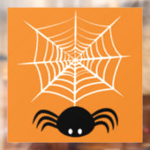 Halloween Spider Web Fensteraufkleber (Blatt 2)