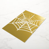 Halloween Spider Web Folieneinladung (Gedreht)