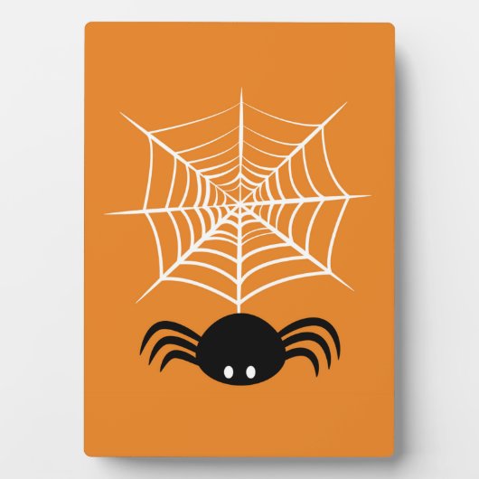 Halloween Spider Web Fotoplatte (Vorderseite)