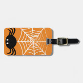Halloween Spider Web Gepäckanhänger (Vorderseite horizontal)