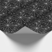 Halloween Spider Web Geschenkpapier (Ecke)