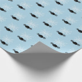 Halloween Spider Web Geschenkpapier (Ecke)