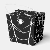 Halloween Spider Web Geschenkschachtel (Rückseite)