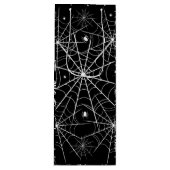 Halloween Spider Web Geschenktüte Für Weinflaschen (Vorderseite)
