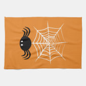 Halloween Spider Web Geschirrtuch (Horizontal)