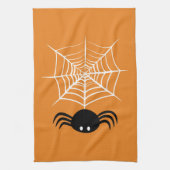 Halloween Spider Web Geschirrtuch (Vertikal)