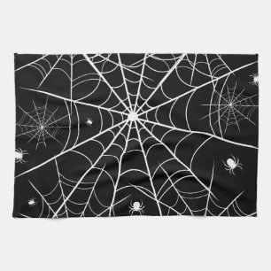 Halloween Spider Web Geschirrtuch