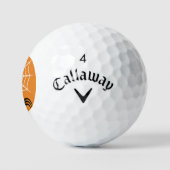 Halloween Spider Web Golfball (Logo)
