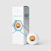 Halloween Spider Web Golfball (Verpackung)