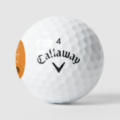 Halloween Spider Web Golfball (Logo)