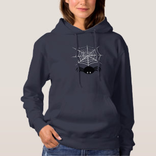 Halloween Spider Web Hoodie