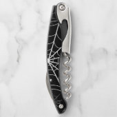 Halloween Spider Web Kellnermesser (Rückseite)