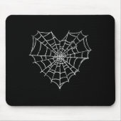 Halloween Spider Web Kostüm Niedlich Heart Spider  Mousepad (Vorne)