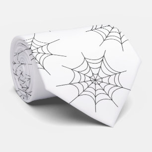 Halloween Spider Web Krawatte