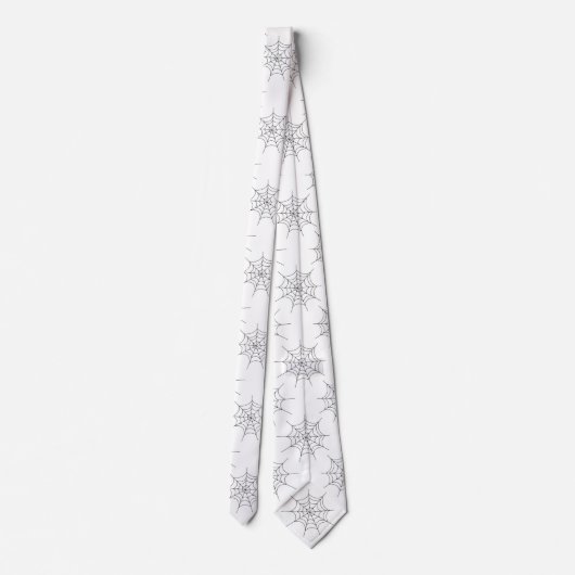 Halloween Spider Web Krawatte (Rückseite)