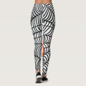 Halloween Spider Web Leggings (Rückseite)