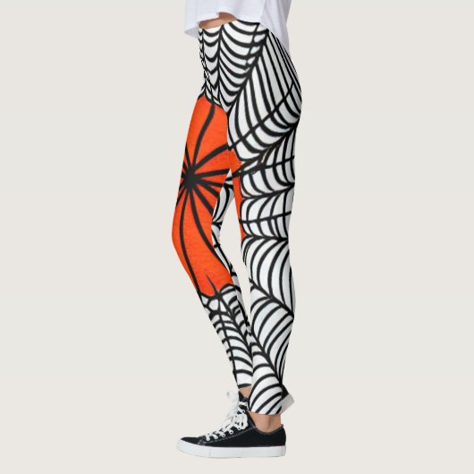 Halloween Spider Web Leggings (Links)