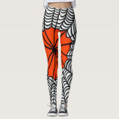 Halloween Spider Web Leggings (Vorderseite)