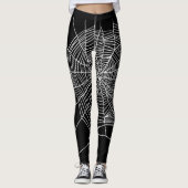 Halloween Spider Web-Leggings Leggings (Vorderseite)