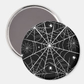 Halloween Spider Web Magnet (Vorderseite/Rückseite)