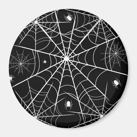 Halloween Spider Web Magnet (Vorne)
