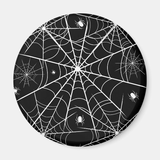 Halloween Spider Web Magnet (Vorne)