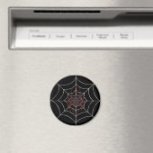 Halloween Spider Web Magnet (In Situ (Geschirrspüler))