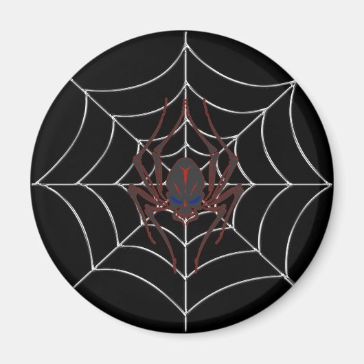 Halloween Spider Web Magnet (Vorne)