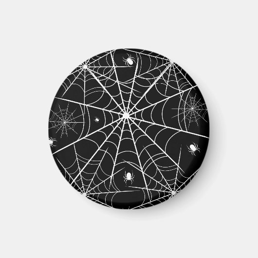 Halloween Spider Web Magnet (Vorne)