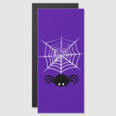 Halloween Spider Web Magnetkarte (Vorne/Hinten)