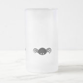 Halloween Spider Web Mattglas Bierglas (Mittel)