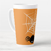 Halloween Spider Web Milchtasse (Linke Ecke)