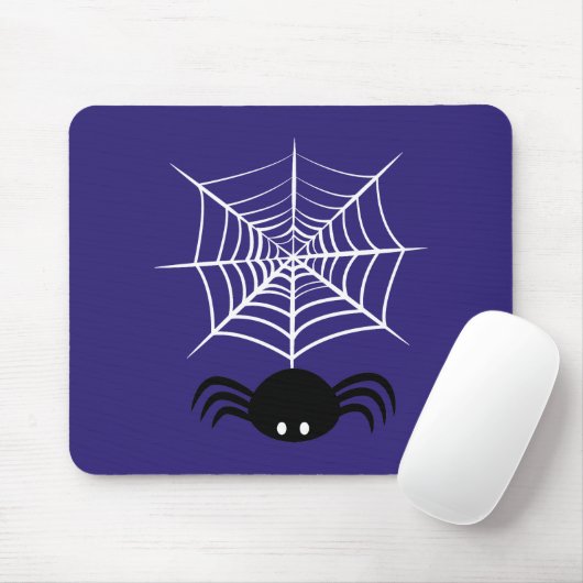 Halloween Spider Web Mousepad (Mit Mouse)